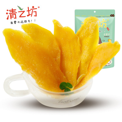 清之坊食品 休闲零食蜜饯水果干100g芒果干