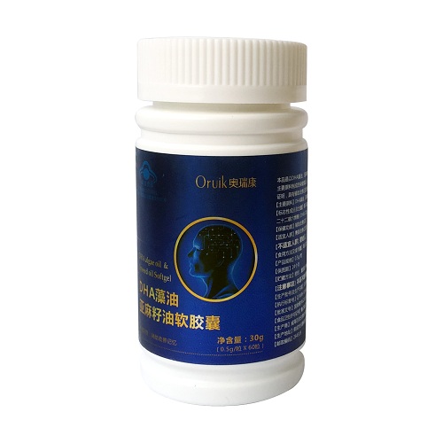 奥瑞康DHA藻油亚麻籽油软胶囊（新品）