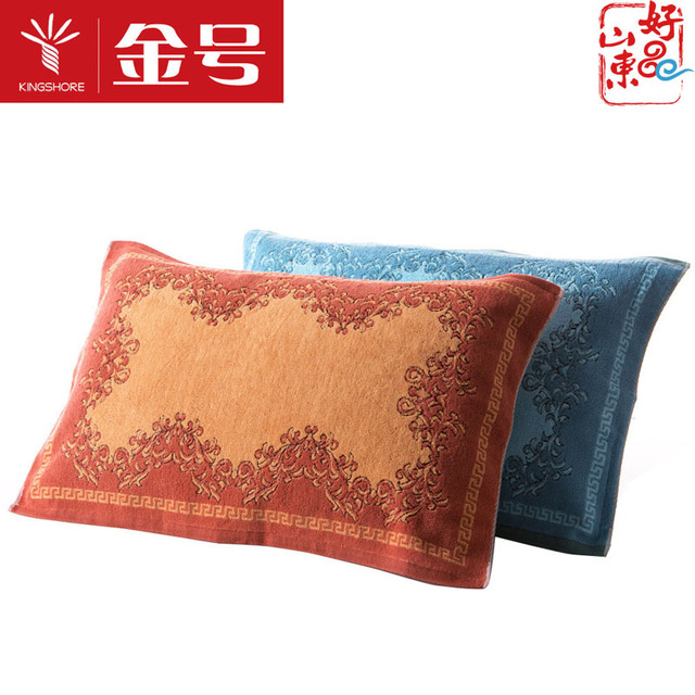 纯棉提缎情侣枕巾50*79 简单大气古典185g